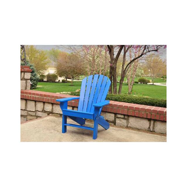 PB ADSEABLU SEASIDE ADIRONDACK CHAIR, BLUE