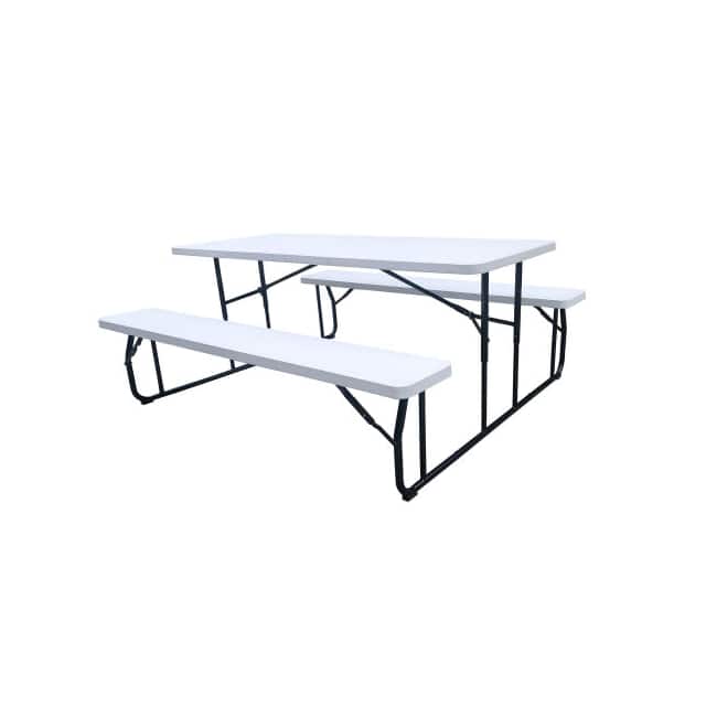 67495 PLASTIC FOLDING PICNIC TABLE, 71