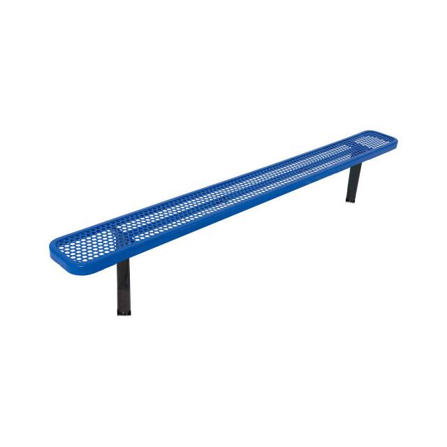 B1915822 6'L FLAT BENCH, PERFORATED, IN G