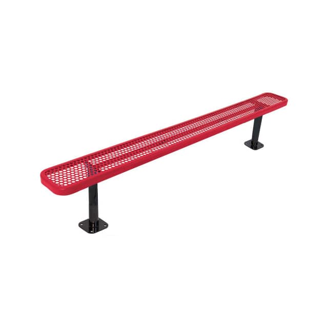 B1915778 8' BACKLESS BENCH, PERFORATED, S