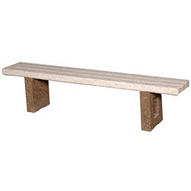 B-48-GC 4' CONCRETE FLAT BENCH
