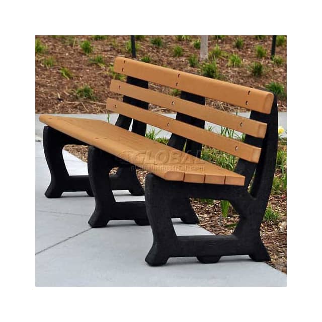 PB 4CEDBROOK RECYCLED PLASTIC 4' BENCH