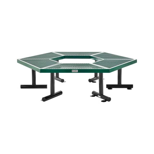 277530GN HEXAGON OUTDOOR TREE BENCH, EXPA