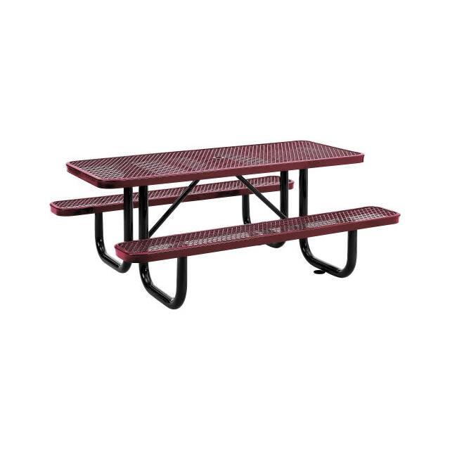277152RD 6' RECTANGULAR EXPANDED METAL PI