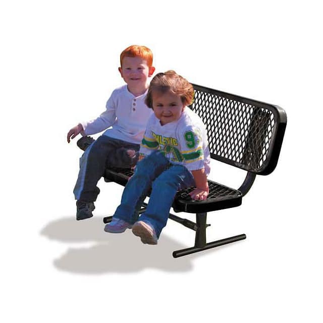 940PPS-V3BK 3' PRESCHOOL BENCH W/BACK, EXPAN