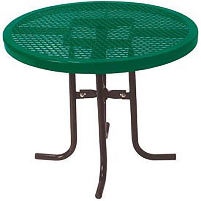PBK361L-RDVG FOOD COURT ROUND TABLE, 30" HIGH