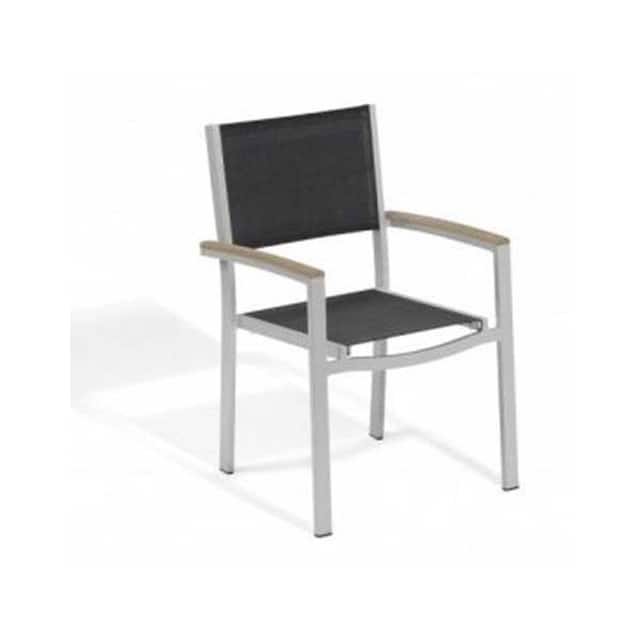 TVCHSBV2 TRAVIRA OUTDOOR ARMCHAIR, BLACK