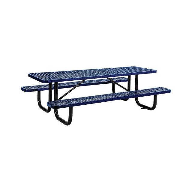 277153BL 8' RECTANGULAR PICNIC TABLE, SUR