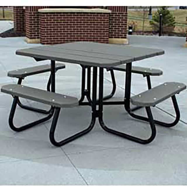 B264329 4' PICNIC TABLE, RECY. PLASTIC