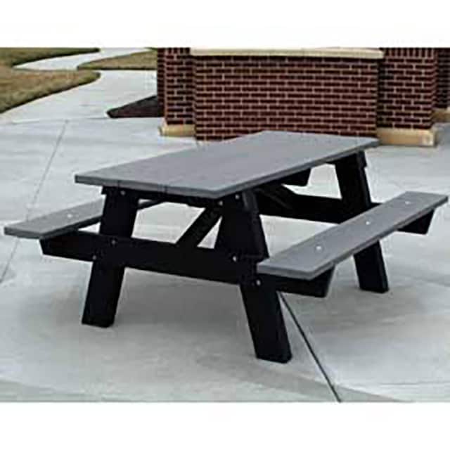PB APIC6GRAGL 6' A-FRAME TABLE, RECYCLED PLAST