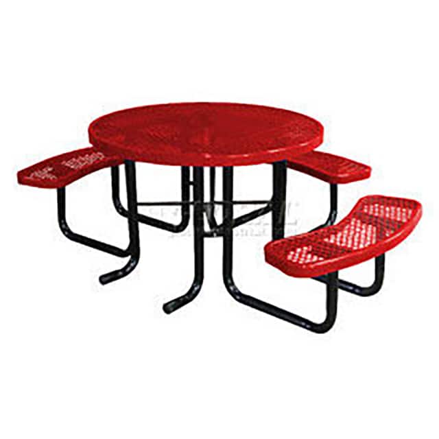 T46ROSMADARD 46" ADA ROUND PICNIC TABLE, EXPA