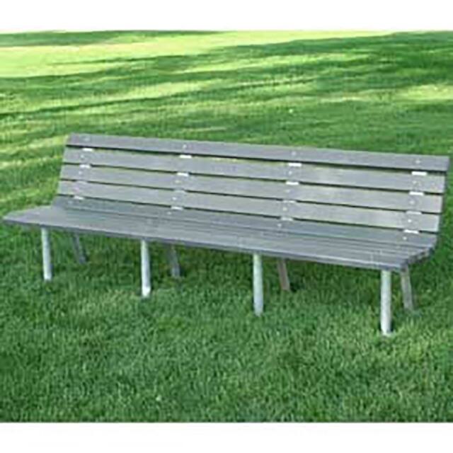 B264115 ST. PETE 8' BENCH, RECYCLED PLAS
