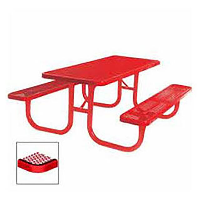 PR238-V8R 8' EXTRA HEAVY DUTY PICNIC TABLE