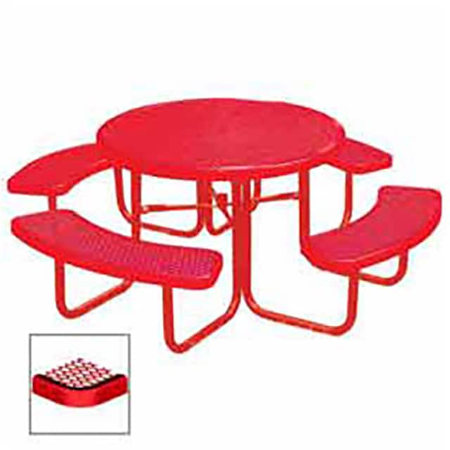 PR358-RDVR 46" ROUND TABLE, DIAMOND, 80"W X