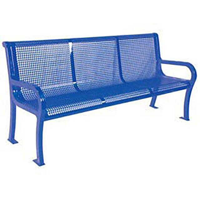 TB954-P4B 4' LEXINGTON BENCH, PERFORATED