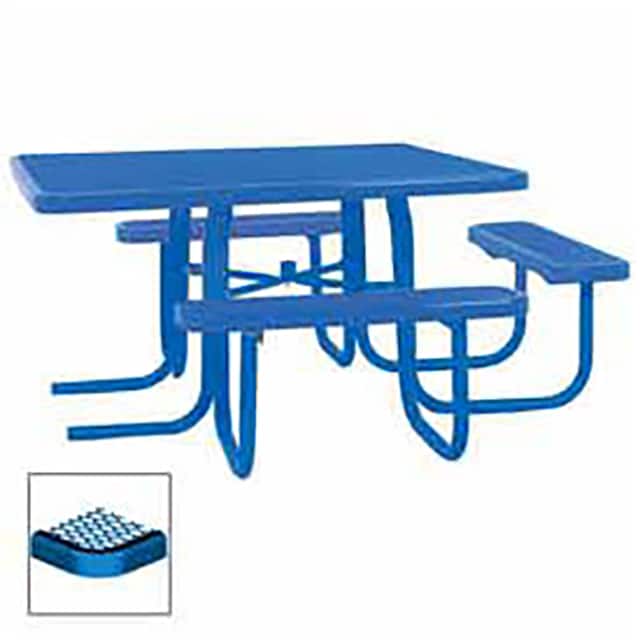 PB358H-VB 46" ADA SQUARE TABLE, 3-SEAT, DI