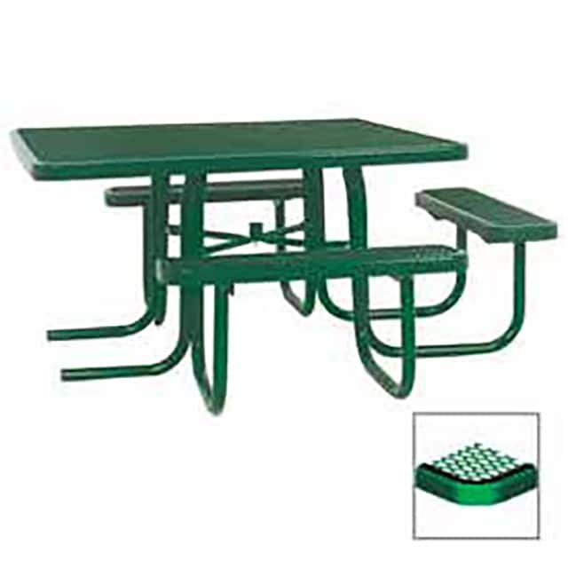 PG358H-VG 46" ADA SQUARE TABLE, 3-SEAT, DI
