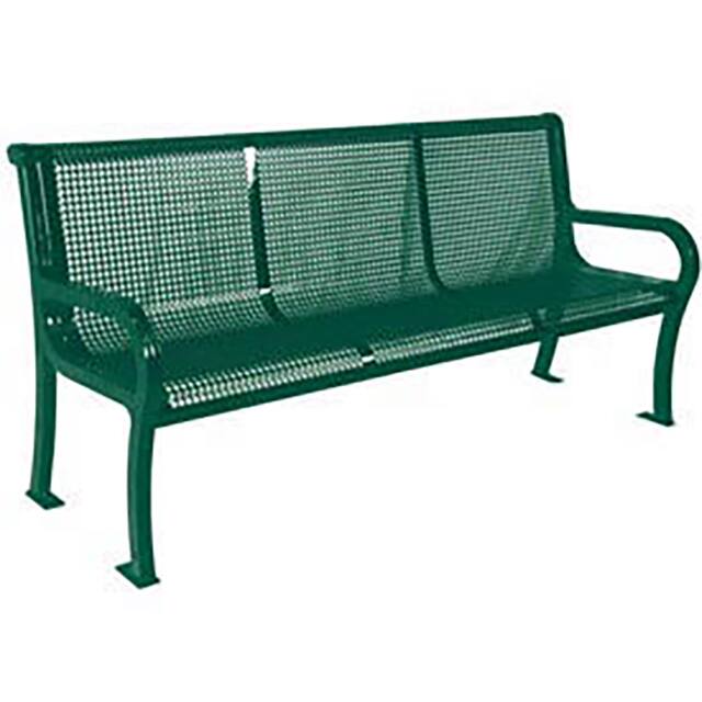 TG954-P4G 4' LEXINGTON BENCH, PERFORATED