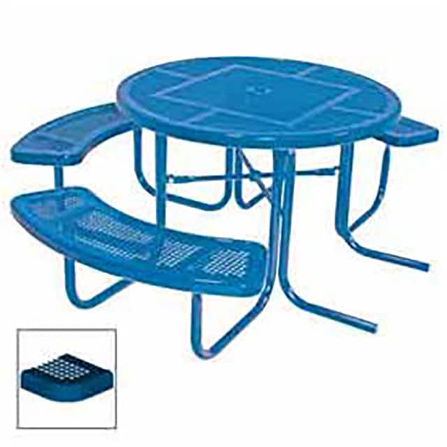 PB358H-RDPB 46" ADA ROUND TABLE, 3-SEAT, PER