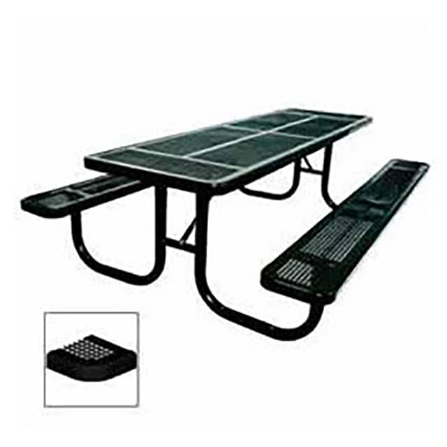 PBK238-P6BK EXTRA HEAVY DUTY TABLE, PERFORAT