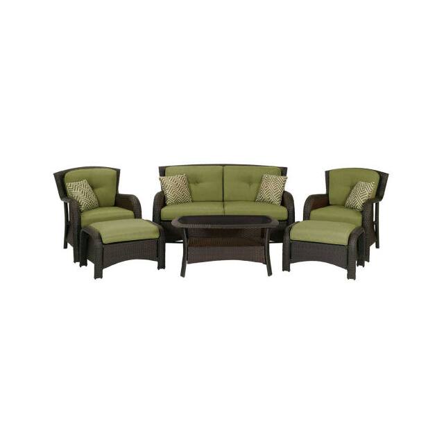 STRATHMERE6PC STRATHMERE 6-PIECE OUTDOOR WICKE