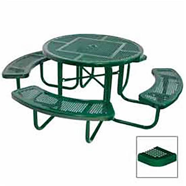 PG358-RDPG 46" ROUND TABLE, PERFORATED, 80"