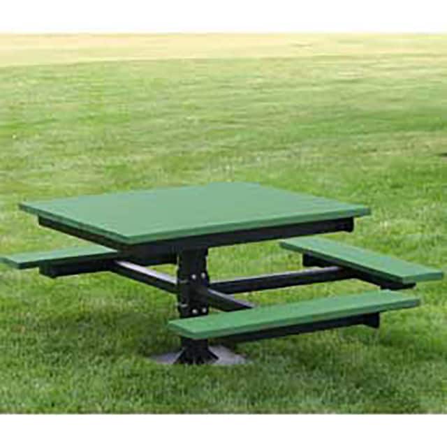B264420 ADA T-TABLE, RECYCLED PLASTIC, 4