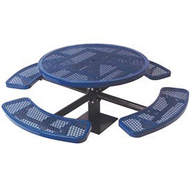 PBK338SM-RDVB SINGLE PEDESTAL 46" ROUND TABLE,