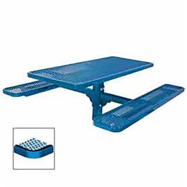 PB337S-V6B SINGLE PEDESTAL TABLE, INGROUND,