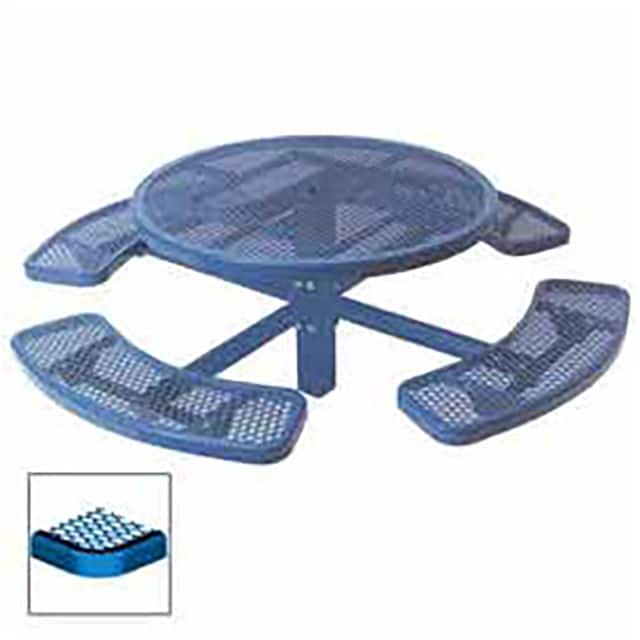 PB338S-RDVB SINGLE PEDESTAL 46" ROUND TABLE,
