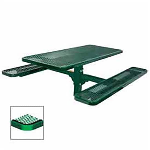 PG337S-V6G SINGLE PEDESTAL TABLE, INGROUND,