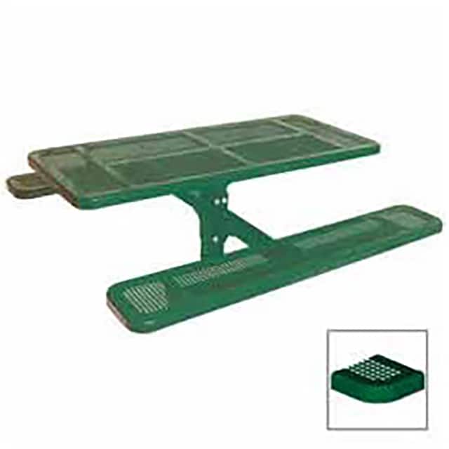 PG337S-P6G SINGLE PEDESTAL TABLE, INGROUND,