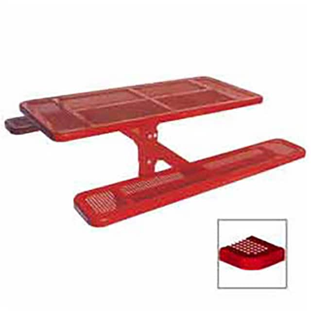 PR337S-P6R SINGLE PEDESTAL TABLE, INGROUND,