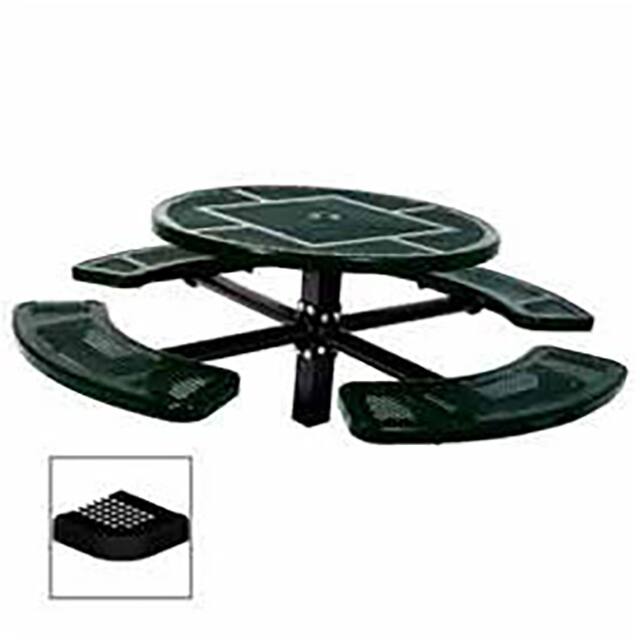 PBK338S-RDPBK SINGLE PEDESTAL 46" ROUND TABLE,