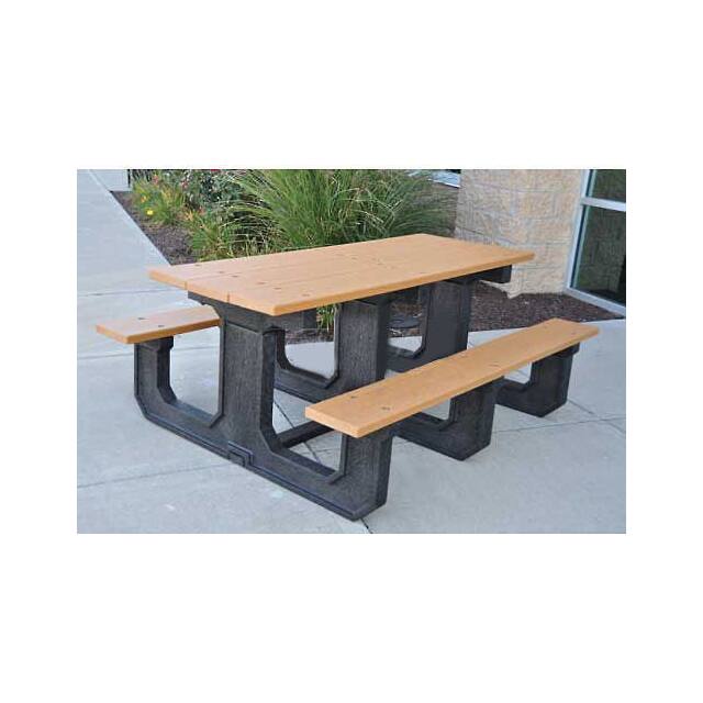 PB 8REDPARKP RECYCLED PLASTIC 8 FT. PARK PLAC