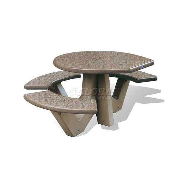 TF3128G22F/A22Y 66" ADA COMPLIANT CONCRETE OVAL