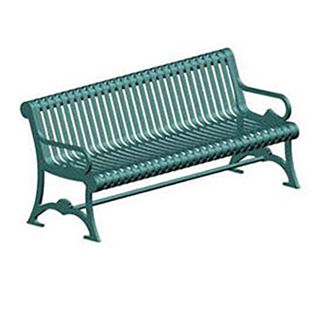 LB72 pro green LEMARS 72" METAL FRAME BENCH PRO