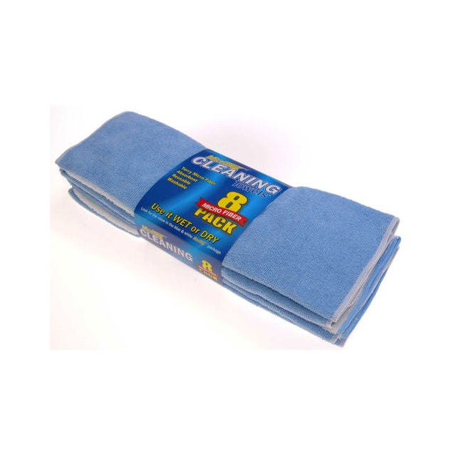 SW56308 TERRY MICROFIBER TOWELS 8 PACK 1