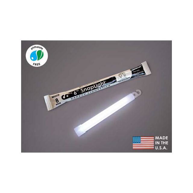 ER0051M-WH 6" SNAPLIGHT LIGHT STICKS 1/EACH