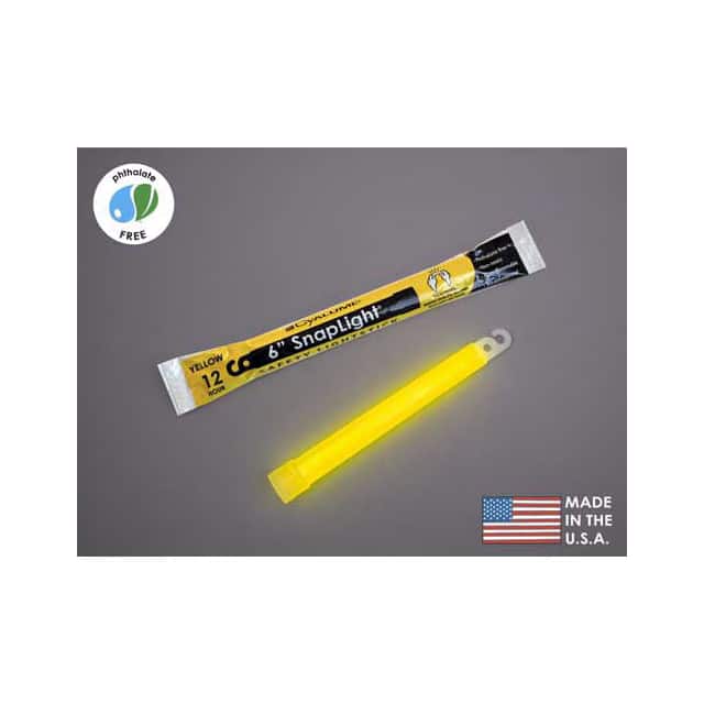 ER0051M-YW 6" SNAPLIGHT LIGHT STICKS 1/EACH