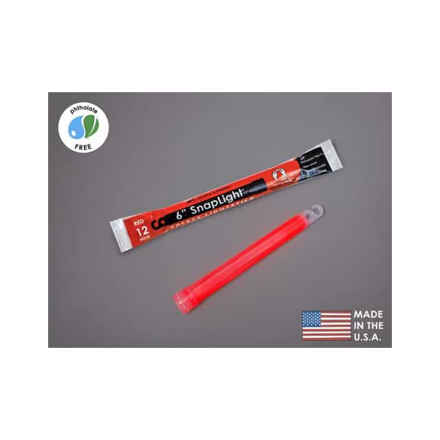 ER0051M-RD 6" SNAPLIGHT LIGHT STICKS 1/EACH