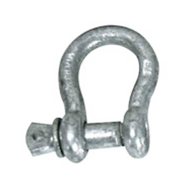 S-1530 1/4" BAR ANCHOR SHACKLE, GALVANI