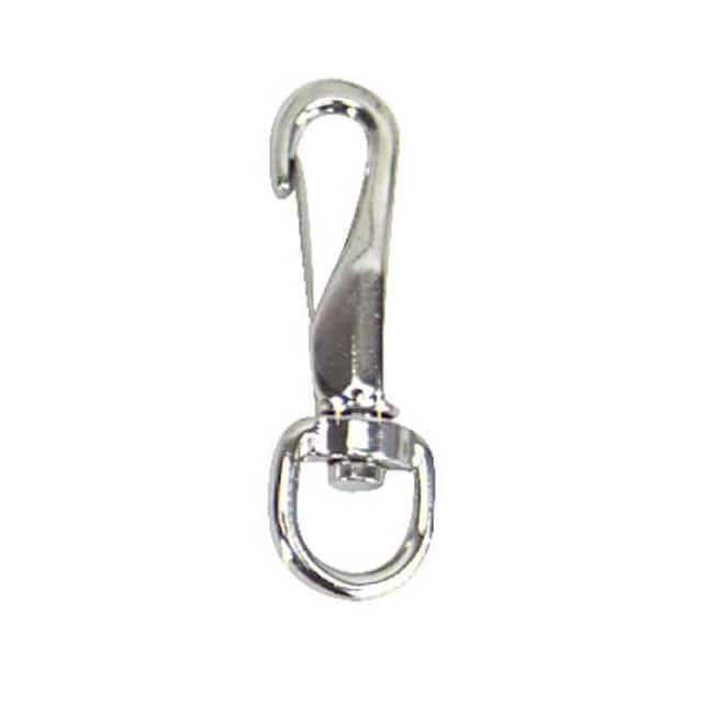 S-1131 3/8" EYE BABY SWIVEL SNAP, CHROM
