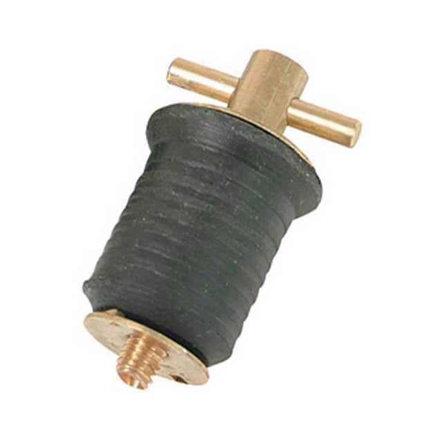S-290 1" SCREW TYPE BAILER PLUG, BRASS