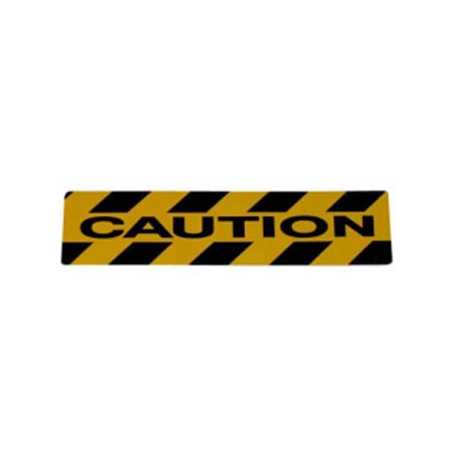 JM33606X24CAUTM 6X24" NONSKID SAFETY TRACK CLEAT