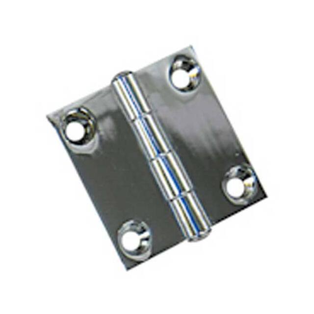 S-1497C 2X2" BUTT HINGE, CHROME PLATED Z