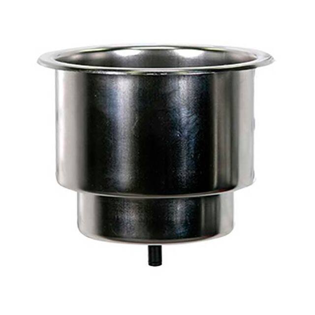S-3511 FLUSH MOUNT CUPHOLDER, STAINLESS