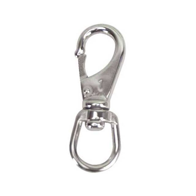 S-4021 3/4" EYE SWIVEL BOAT SNAP, STAIN
