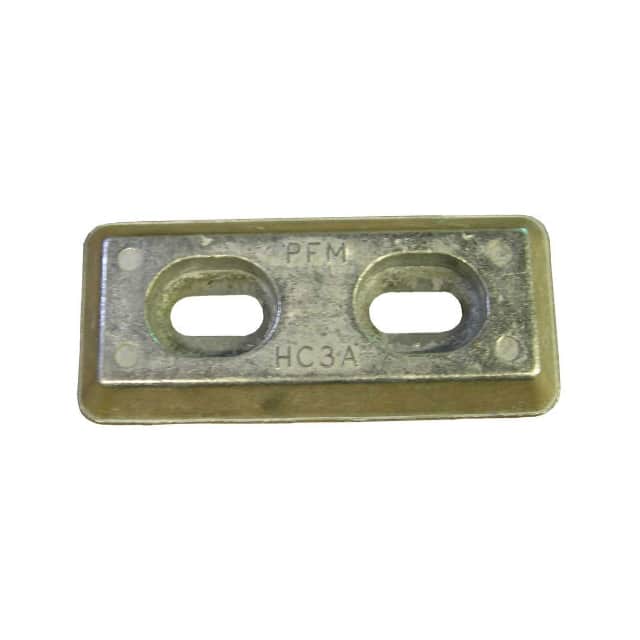 HC3A HULL PLATE ALUMINUM 0.9 LBS, 6-1