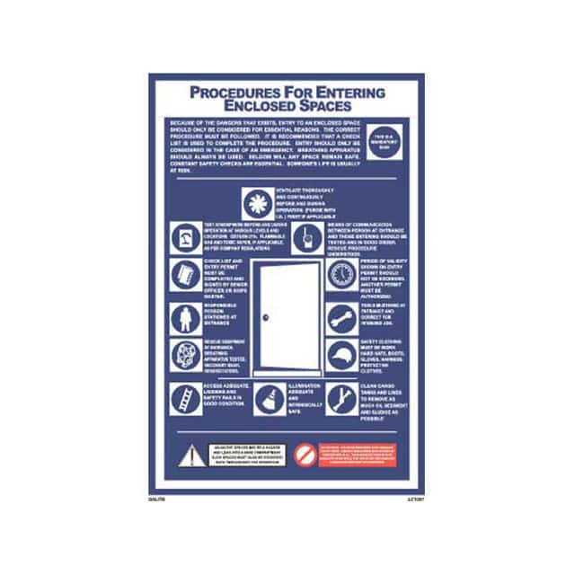 Lc1007G PROCEDURES FOR ENTERING ENCLOSED